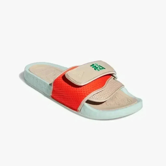 ADIDAS Pharrell x NIGO x HU Friendship Pack Chancletas Boost Slides Sz 5 - Picture 4 of 12